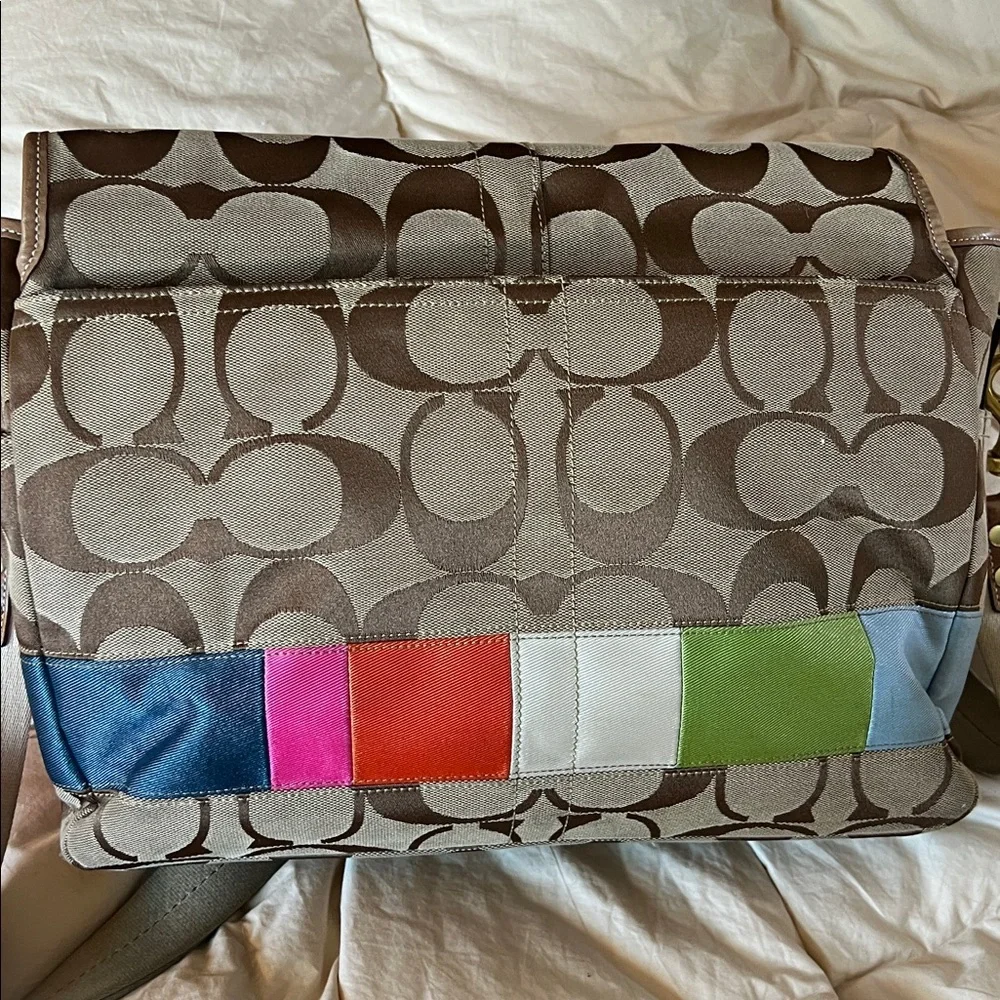 Vintage Coach Legacy Large Laptop Case Bag